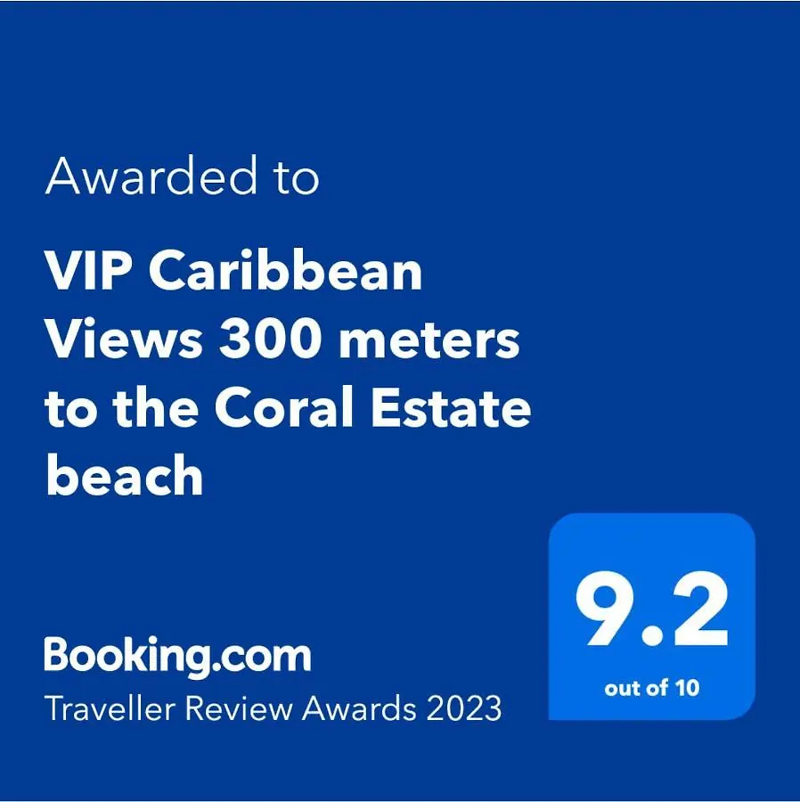 Vip Caribbean Views 300 Meters To The Coral Estate Beach Willibrordus